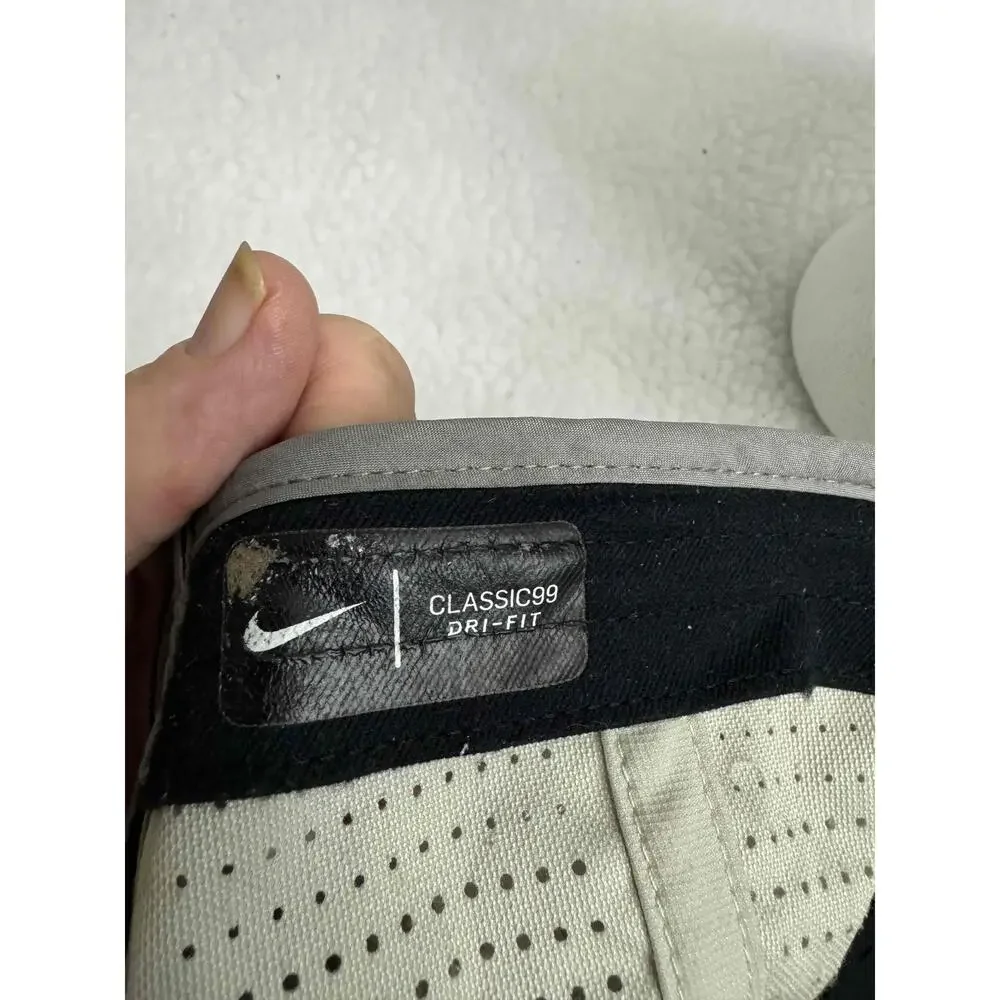 Nike Classic99 Perforated Baseball Cap Logo Curved Brim‎ One Size Polyester